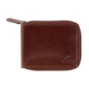 Mancini Boulder Leather RFID Secure Zippered Wallet with Removable Passcase,