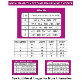 Braza Classic Foam Breast Form - S2015,Beige,4