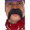 Smiffys Large & Bushy Gringo Moustache Black