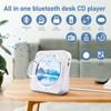 CD Player Portable Bluetooth 5.1 Desktop CD Player with HiFi