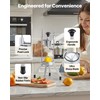 VEVOR 4-Section Commercial Easy Wedger Stainless Steel Blade Fruit Lime