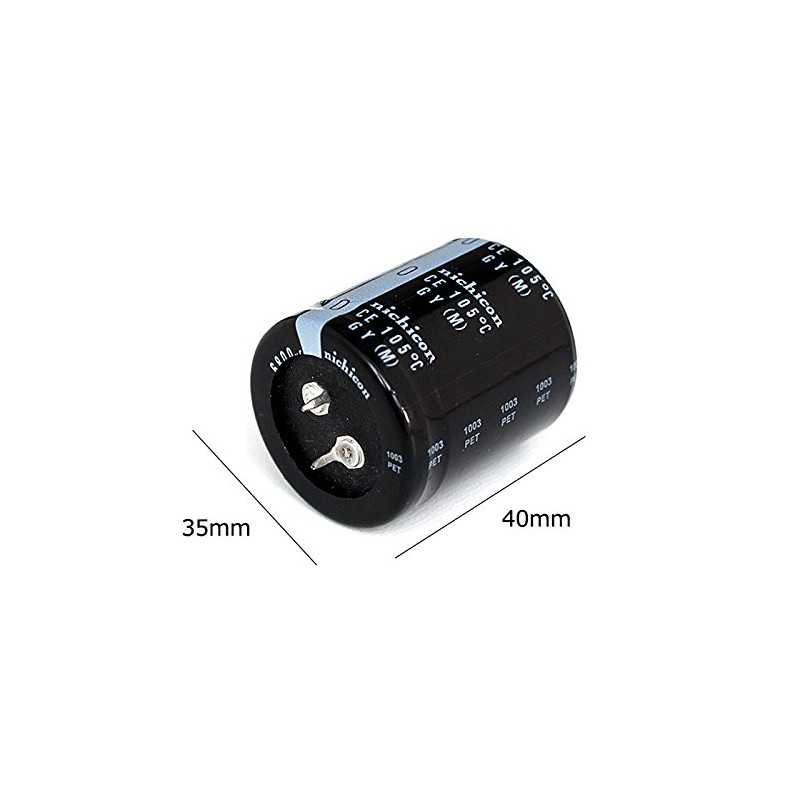 [2 pieces] Electrolytic Capacitor 63V 6800uF LGY1J682MELC40
