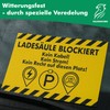 Falkenhorn 40 x Charging Stations Blocked Note for Electric Car