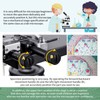 MAXLAPTER Microscope Kit for Kids 8-12 with Prepared Slides, 100-1000X