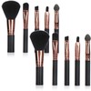 com-four® 10-Piece Mini Cosmetic Brush Set - Makeup Brush in