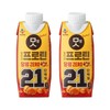 CJ CheilJedang 얼티브 프로틴 당류 ZERO 밤맛 250ml x2개 Altib