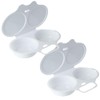 Vctitil 2pcs Egg Boilers Circular Egg Frying Tools Cooking Oil
