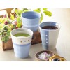Seiei Mino Ware Hand-Painted Blue Tea Cup Tea Cup
