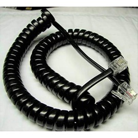 Aastra/Mitel 6800 Series 9 Ft Black Handset Cord