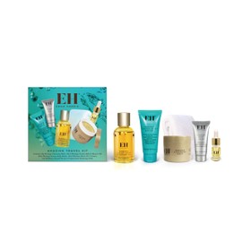 Emma Hardie 5pcs Amazing Travel Kit 30ml Moringa Cleansing Balm, 50ml Moringa Luxury Bath & Shower oil, 50ml Moringa Luxury Body Butter, 20ml Moisture Boost Vit C Cream, 5ml Brilliance Facial Oil