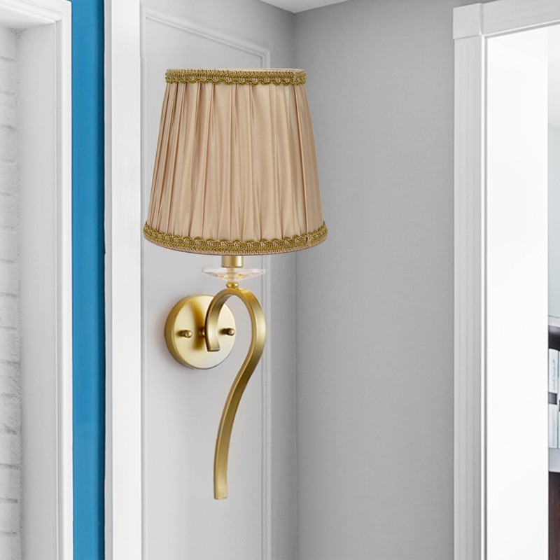 2PCS Fabric Lampshade Simple Lamp Shade for E14 Screw Candlestick