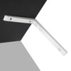 KG Wai Industrial Aluminum Shelf Bracket, 150X200, White