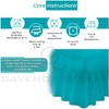 GC GAVENO CAVAILIA Percale Extra Deep Fitted Valance, Non Iron