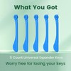 Fremouth 5 Count Universal Expander Keys, Dental Orthodontic Expansion Key