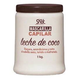Mascarilla Capilar Nutritiva Kolor Shot Con Leche De Coco 1k