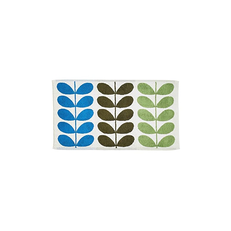 Orla Kiely Trio Stem Riviera Bath Mat, 50x90cm