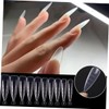 Baluue 100pcs Practical Nail Model Plate Manicure Nail Tips for