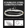 BLUEWING Fish Stringer Heavy Duty Stainless Steel Spike Floating Rope
