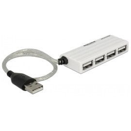 Delock 4-Port External Hub USB 2.0