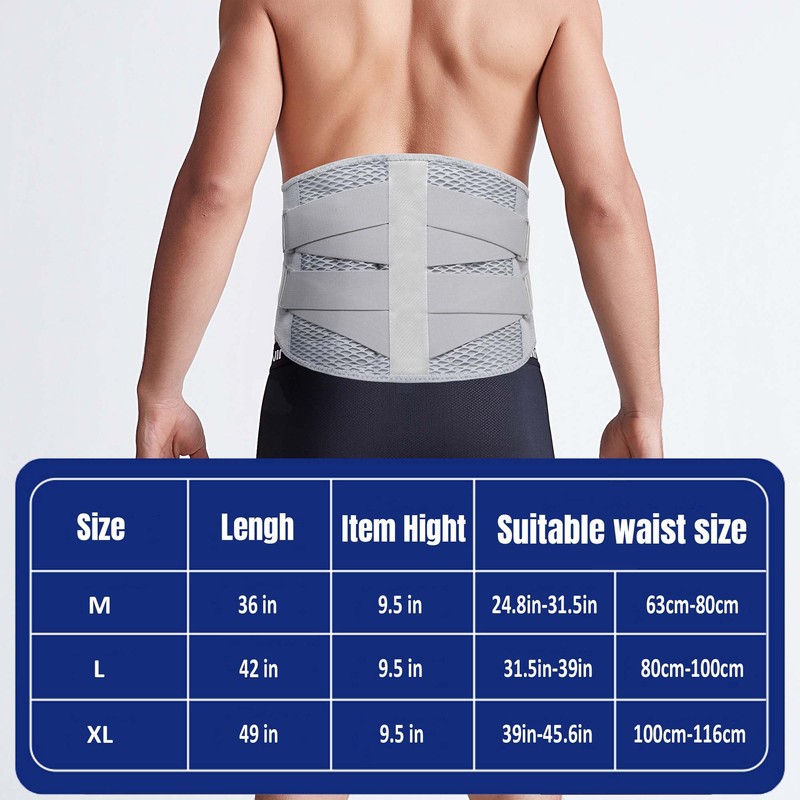 ADORNEST Back Brace for Lower Back Pain, Lumbar Support Belt