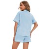 LUBOT 100% Cotton Pyjamas for Women Short Summer Sleepwear Pyjamas