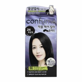 Confume ink hair color 2N dark brown hair dye (WDD688F) - Basic product / 컨퓸 먹물 헤어칼라 2N 흑갈색 염색약 (WDD688F) - 기본상품