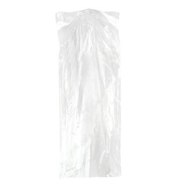 Hangerworld Pack of 20 Clear 80 Gauge Dry Cleaning Laundrette Polythylene Garment Cover Protector Bag (54 inch)
