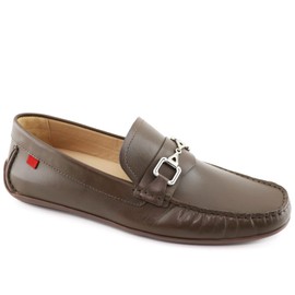 Marc Joseph New York Men's Park Avenue Driving Style Loafer, Brown Napa, 8