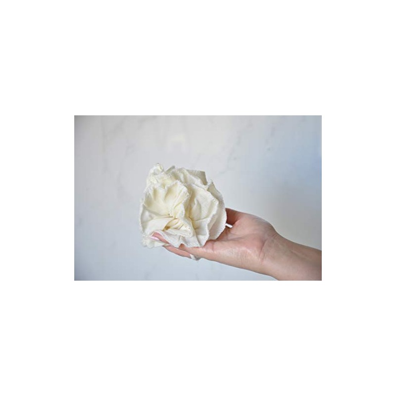 Cotton Collection Exfoliating Loofah, Deep Clean for Skin, Easy to