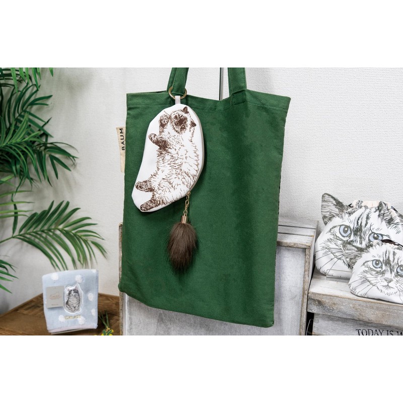 Cat All Cat Die Cut Pouch, Cat Goods, Present, Accessories,