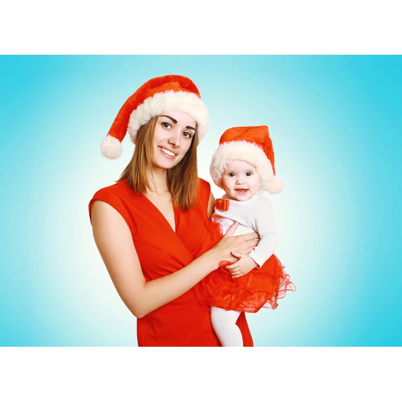 Approx. 40 Christmas Santa hat models, Christmas hats, Xmas hats,