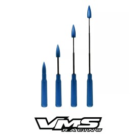 VMS RACING BLUE TELESCOPIC 50 CALIBER BULLET AMMO ANTENNA FOR FORD EXPLORER *