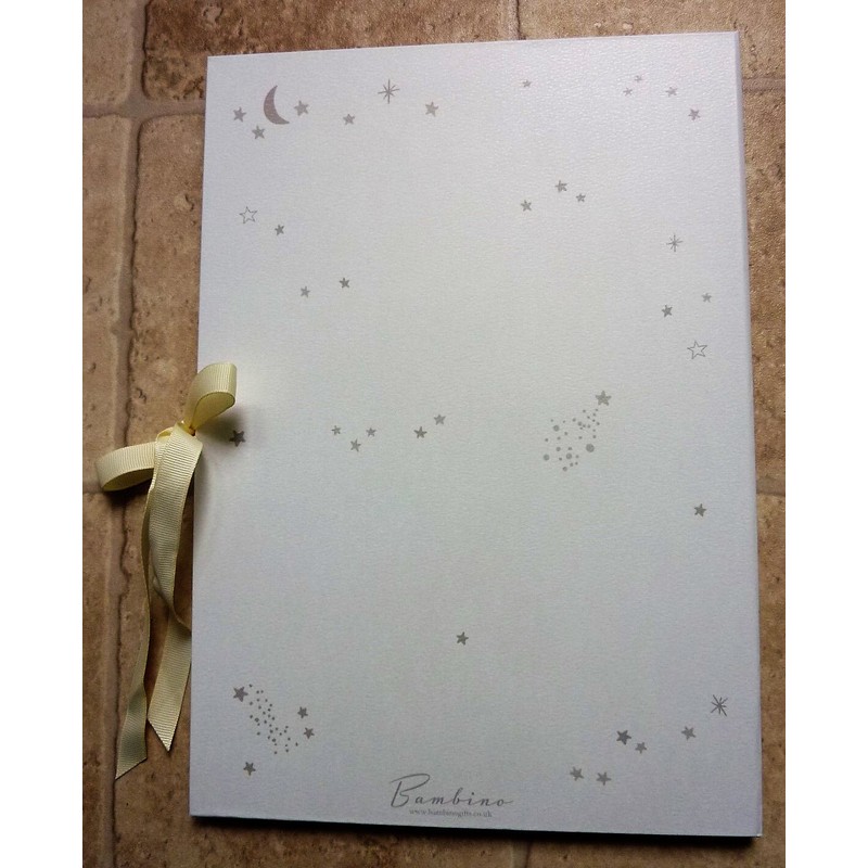 Bambino Little Star Baby Record Book A4-CG1526, Paper/Card - Foiled,