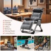 H&ZT Zero Gravity Chair, Adjustable Reclining Lounge Chair With Cushion&Headre