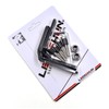 LEDISHUN Motorcycle Rearview Mirror Down Bracket Handlebar View Side Mirror