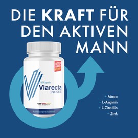 Viarecta 750 Forte for Men / 60 Capsules Contents 1x