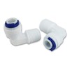 Finerfilters 1/4" Male x 1/4" Push Fit Plastic Elbow Fittings