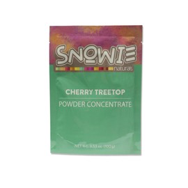 Snowie - All Natural Powdered Snow Cone Flavor Concentrate - Just Add Water! - Cherry Treetop (Pint)