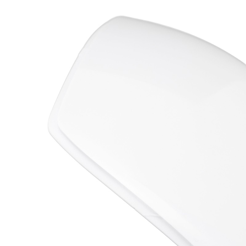 Side Mirror Cover Exterior Rearview Mirror Cover Cap Unpainted White