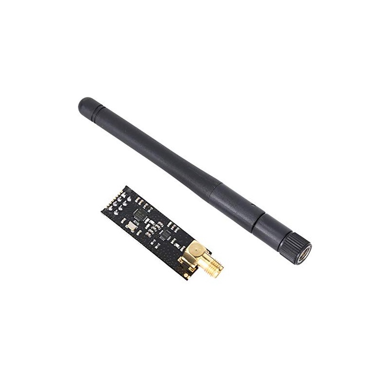 Zerone Módulo Transceptor RF, 2.4G NRF24L01+PA+LNA 1100m Módulo de Comunicación