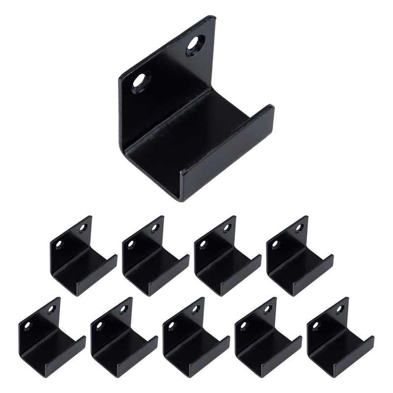 Coshar 10Pcs Tile Display Wall Hanger Thicken Stainless Steel Flat