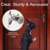 In hand Clear Pet Door Scratch Protector Shield Protect Your