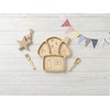 agney* Mushroom House Plate Set