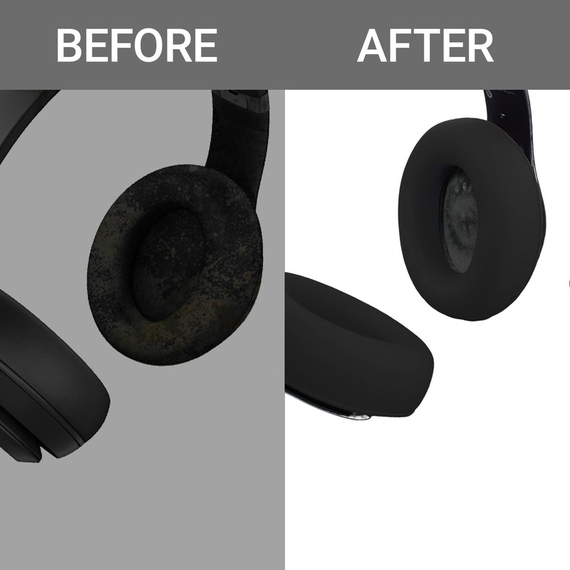 Axuzsyx Ear Pads Cover for Beats Studio Pro, Silicone Washable