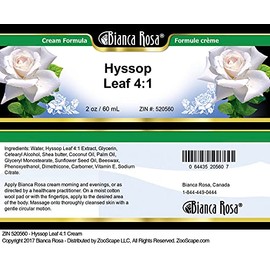 Bianca Rosa Hyssop Leaf 4:1 Cream (2 oz, ZIN: 520560) - 2 Pack