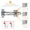 Chibery 2 Pack 165 Degree Frameless Lazy Susan Hinge, Clip