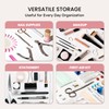 Beauticom Double-Layer Personal Storage Storage Case for Professional Nail Art