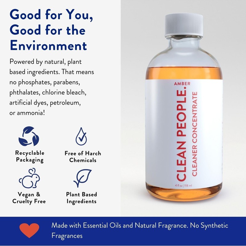 THE CLEAN PEOPLE Cleaner Concentrate - All-Purpose Cleaner for Multi-Purpose