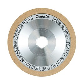 Makita Diamond Wheel for Chip Saw Polishing Machines 325N A-17251 Outer Diameter 80
