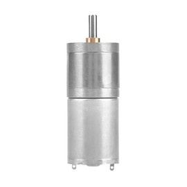 Garosa Metal Gearmotor DC 12V Low Speed Gear Motor 25mm 25GA-370 Encoder Metal Gearmotor for Electronic Lock DIY Parts(12V 1000RPM),Geared motor